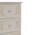 Συρταριέρα Pazlen Inart mdf σε Λευκή Αντικέ Απόχρωση 40x34.5x82εκ