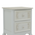 Συρταριέρα Pazlen Inart mdf σε Λευκή Αντικέ Απόχρωση 40x45x65εκ