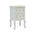 Συρταριέρα Pazlen Inart mdf σε Λευκή Αντικέ Απόχρωση 40x45x65εκ