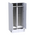 Ντουλάπα Δίφυλλη Afina Pakoworld mdf σε Λευκή Glossy Απόχρωση 100x57x213εκ