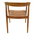 Πολυθρόνα Noody Pakoworld Teak Ξύλο σε Φυσική Απόχρωση 62x55x75εκ