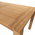 Τραπέζι Pablo Pakoworld Teak Ξύλο σε Φυσική Απόχρωση 160x90x76εκ