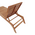 Ξαπλώστρα Melop Pakoworld Teak Ξύλο σε Φυσική Απόχρωση 200x70x35εκ