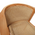 Πολυθρόνα Granny Pakoworld Teak Wood και Συνθετικό Σχοινί σε Φυσική Απόχρωση 60x60x82εκ