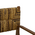 Πολυθρόνα Refane Pakoworld Φυσικό Teak Ξύλο-Banana Σχοινί 55x60x85εκ
