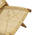 Καρέκλα Jerenze Pakoworld Φυσικό Teak Ξύλο-Rattan 65x78x68εκ