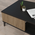 Τραπέζι Σαλονιού Flipter Pakoworld Μελαμίνης oak-Μαύρο 83x54x34εκ