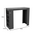 Τραπέζι Μπαρ Birma Pakoworld σε oak-Ανθρακί Απόχρωση 120x51.5x102εκ