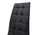Καρέκλα Darrell Pakoworld pu Μαύρο-Βάση Χρωμίου 42x49x106εκ