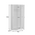 Ντουλάπα Ρούχων Δίφυλλη Zelia Pakoworld σε Sonoma-oak Απόχρωση 79x42x180εκ