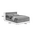 Κρεβάτι Olympus Pakoworld με Συρτάρι σε Φυσική Απόχρωση 140x200εκ