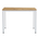 Τραπέζι Witte Pakoworld Mdf/metal σε Sonoma Απόχρωση με Μαύρο Πόδι 110x70x76εκ