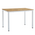 Τραπέζι Witte Pakoworld Mdf/metal σε Sonoma Απόχρωση με Μαύρο Πόδι 110x70x76εκ
