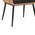 Πολυθρόνα Tanish Pakoworld Rattan Φυσικό-Πόδι Μαύρο Μέταλλο 58x58.5x87εκ