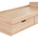 Κρεβάτι Regan Pakoworld με Συρτάρια σε oak Απόχρωση 90x200εκ