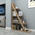 Βιβλιοθήκη Quina Pakoworld σε oak Απόχρωση 100x30x150εκ