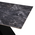 Τραπέζι Meja Pakoword Sintered Stone Μαύρο με Μεταλλικά Πόδια σε Μαύρη Απόχρωση 200x100x76εκ