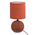 Επιτραπέζιο Φωτιστικό pwl-1210 Pakoworld ε14 Κεραμικό σε Terracotta Απόχρωση Φ13x25εκ
