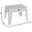 Τραπέζι Cosmic Pakoworld pp Λευκό 55x40x43.5εκ