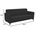 Καναπές Τριθέσιος Sidica Pakoworld pu σε Μπεζ Απόχρωση 185x82x81εκ