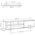 Σύνθετο Σαλονιού Saloon Pakoworld σε Λευκή-oak Απόχρωση 160x35.5x44εκ