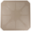 Τραπέζι Icon  Pakoworld pp σε Απόχρωσςη Cappucino 80x80x74.5εκ