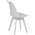 Καρέκλα Gaston i Pakoworld pp-pu σε Λευκή Απόχρωση 53.5x48.5x81,5εκ