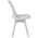 Καρέκλα Gaston i Pakoworld pp-pu σε Λευκή Απόχρωση 53.5x48.5x81,5εκ