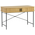 Κονσόλα Scandi Pakoworld Mdf/metal σε Φυσική Απόχρωση με Μεταλλικά Μαύρα Πόδια 120x60x76,5εκ