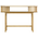 Κονσόλα Nodial Pakoworld Mdf/bamboo σε Φυσική Απόχρωση 120x39x85εκ
