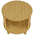Κομοδίνο Nodial Pakoworld Mdf/bamboo σε Φυσική Απόχρωση Φ40x40εκ