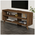 Σύνθετο Σαλονιού Prestige Pakoworld σε Καρυδί Απόχρωση 120x29,6x50εκ