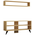 Σύνθετο Σαλονιού Prestige Pakoworld σε oak Απόχρωση 120x29,6x50εκ