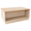 Τραπέζι Monik Pakoworld σε oak-Ανοιχτό Γκρι Απόχρωση 90x56x40εκ