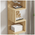 Ραφιέρα Επιδαπέδια Pratel Pakoworld σε oak Απόχρωση 25x27x95εκ