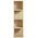 Ραφιέρα Επιδαπέδια Pratel Pakoworld σε oak Απόχρωση 25x27x95εκ