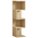 Ραφιέρα Επιδαπέδια Pratel Pakoworld σε oak Απόχρωση 25x27x95εκ