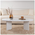 Τραπέζι Σαλονιού Tabletod Pakoworld σε Λευκή Απόχρωση 119x60x40εκ