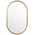 Καθρέπτης Ellipse Pakoworld Χρυσό 50x2x80εκ
