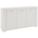 Μπουφές Joanna Pakoworld Λευκό 144x42x80εκ