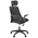 Καρέκλα Γραφείου Peja Pakoworld Mesh Ύφασμα Μαύρο 58x60x107-117εκ
