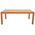 Τραπέζι Vocaly Pakoworld Teak Ξύλο σε Φυσική Απόχρωση 200x100x75εκ