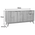 Μπουφές Hamea Pakoworld mdf σε Φυσική Απόχρωση 150x39,5x73εκ