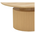 Τραπέζι Σαλονιού Opols Pakoworld mdf σε  Φυσική Απόχρωση Φ90x42εκ