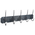 Κρεμάστρα Holden Pakoworld mdf σε Αντικέ Μαύρη Απόχρωση 19.5x9x60.5εκ