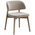 Καρέκλα Siena Pakoworld Rubberwood σε Φυσική-Εκρού Απόχρωση 48x50x81εκ