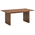 Τραπέζι Eleganza Pakoworld mdf σε Καρυδί Απόχρωση 180x99x75.8εκ