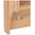 Κρεμάστρα Crosta Pakoworld σε oak Απόχρωση 80x28x40εκ
