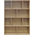 Βιβλιοθήκη Evergin Pakoworld mdf σε oak Απόχρωση 100x30x135εκ