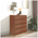 Συρταριέρα Kuanger Pakoworld mdf σε Καρυδί Απόχρωση 80x40x80εκ